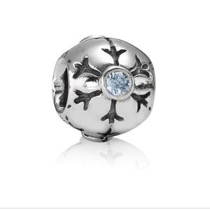 PANDORA Snowflake Ball Charm